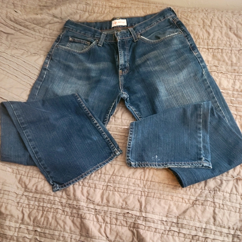 Men's Bullhead Denim  Loma Bootcut Blue Jeans size 31/32
